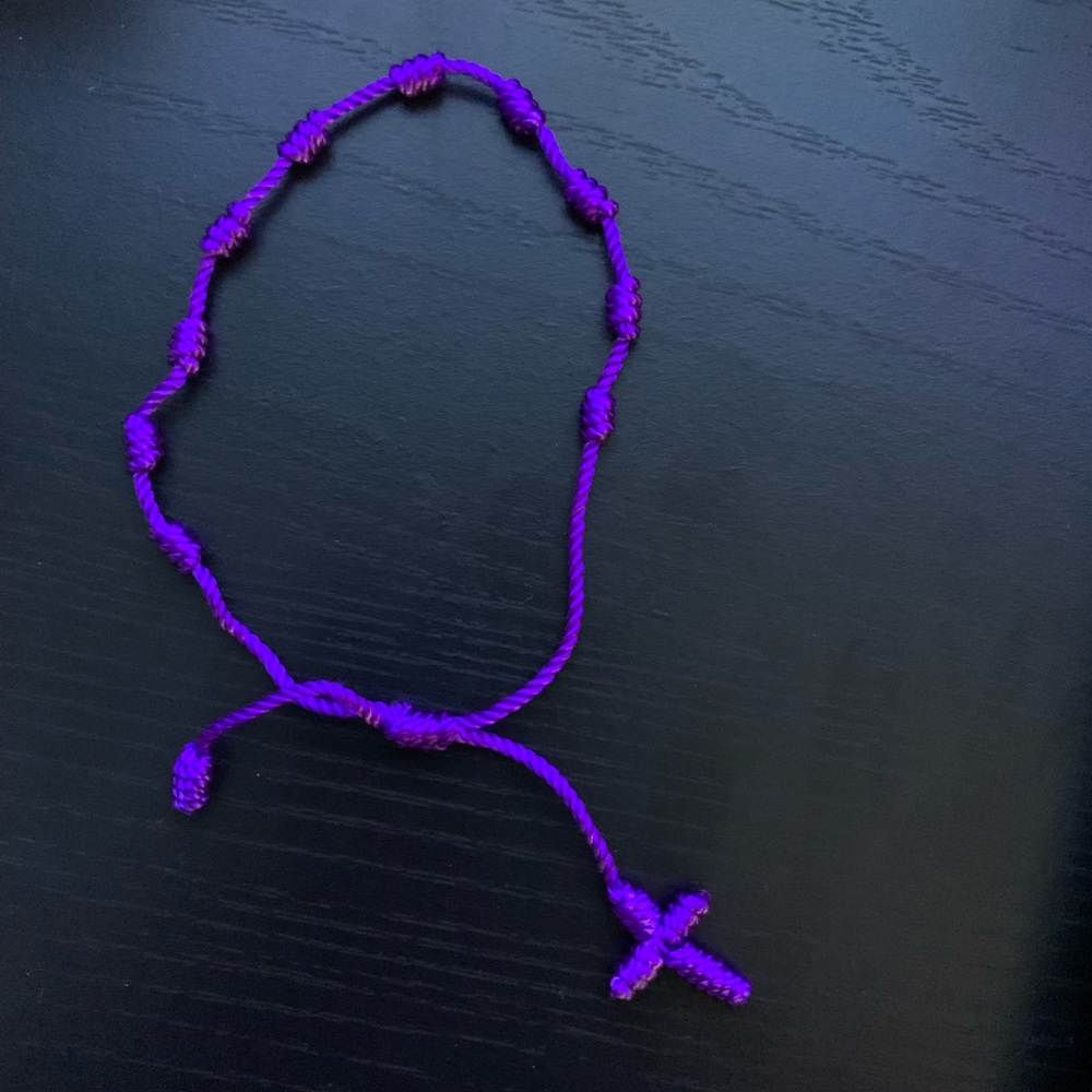 Knotted Rosary Bracelet - Picture 4 of 6